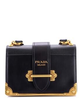 Prada Cahier Crossbody Bag Leather And #276862P13B